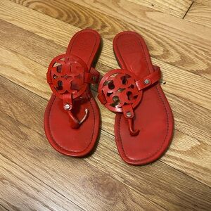 Red Sandals Tori Burch